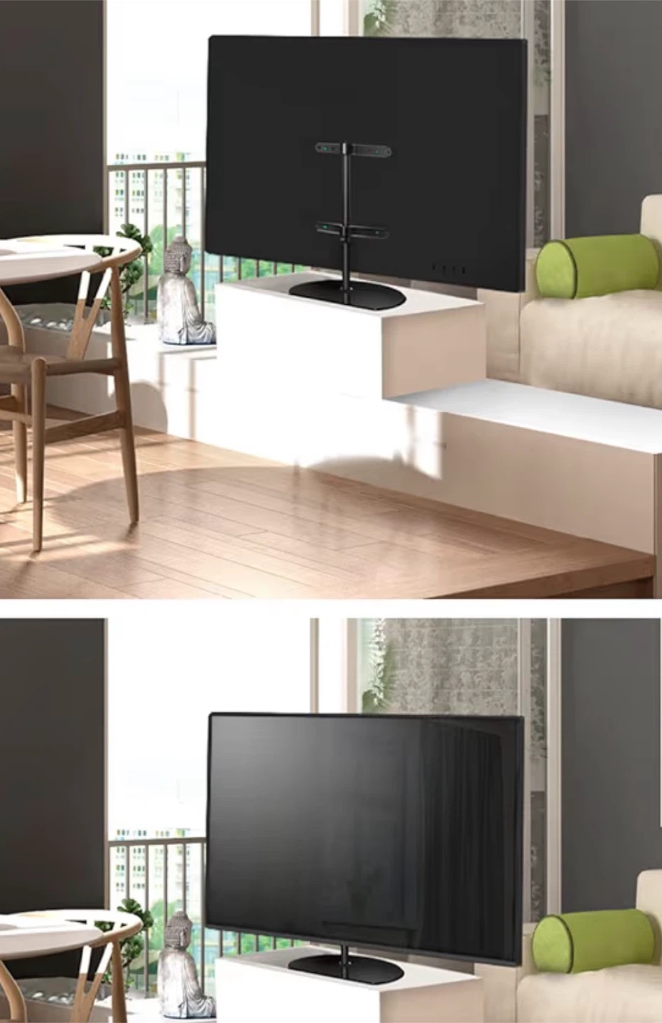 ONN Universal Swivel TV Stand Base - photo 5