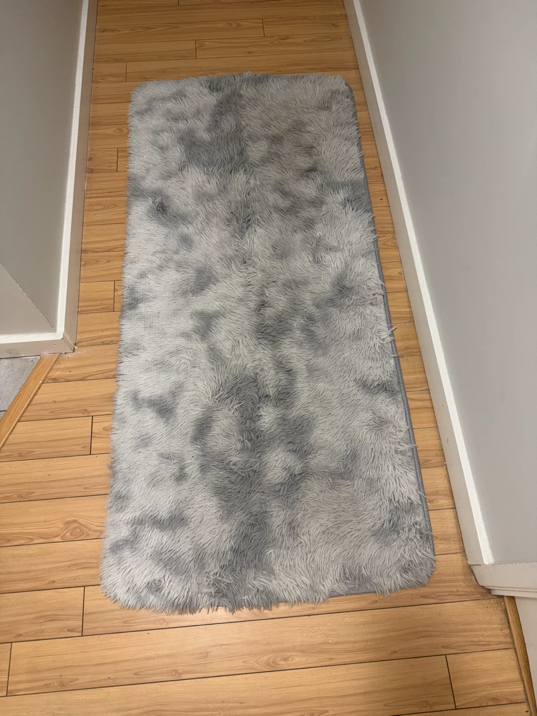 Grey Shaggy Area Rug - photo 3
