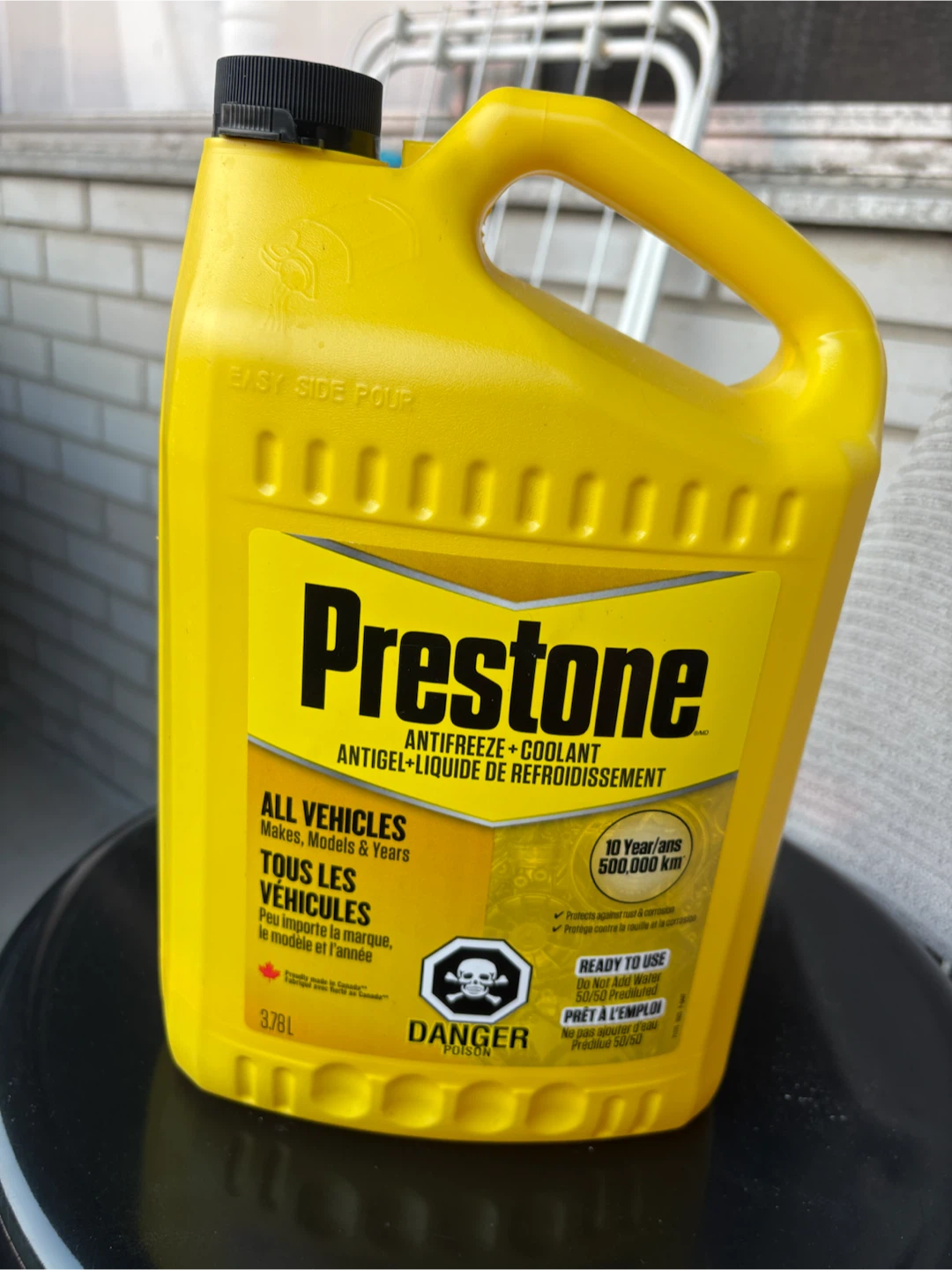 Prestone Antifreeze + Coolant 3.78L