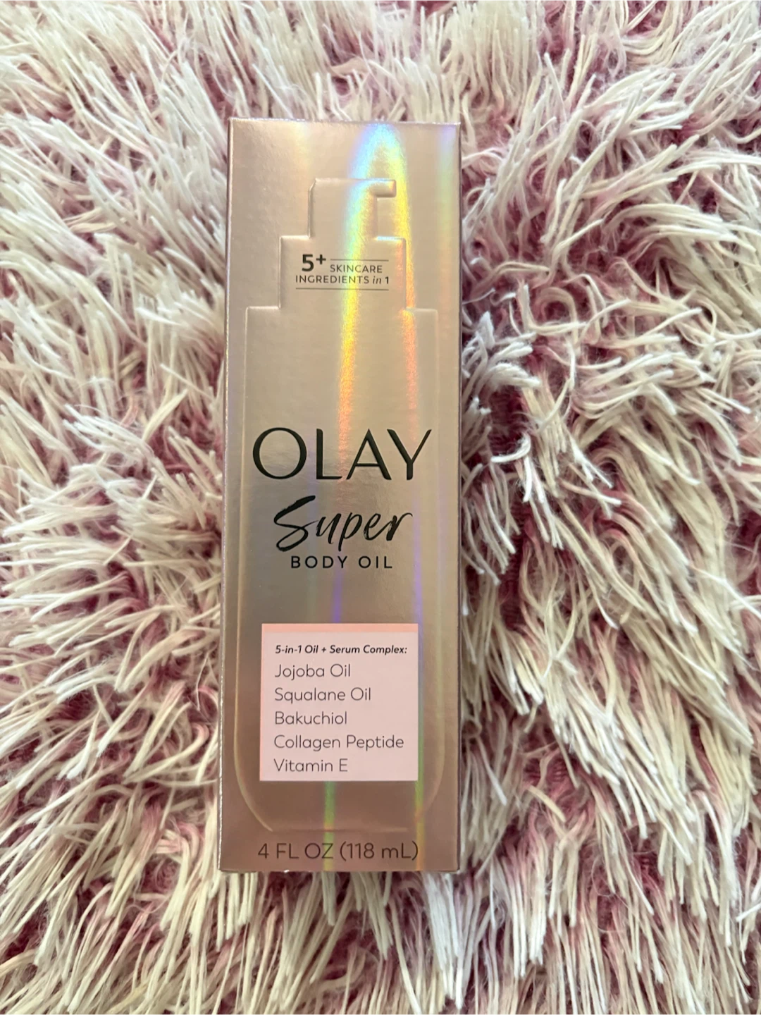 Olay Super Body Oil 4 FL OZ (118 mL)