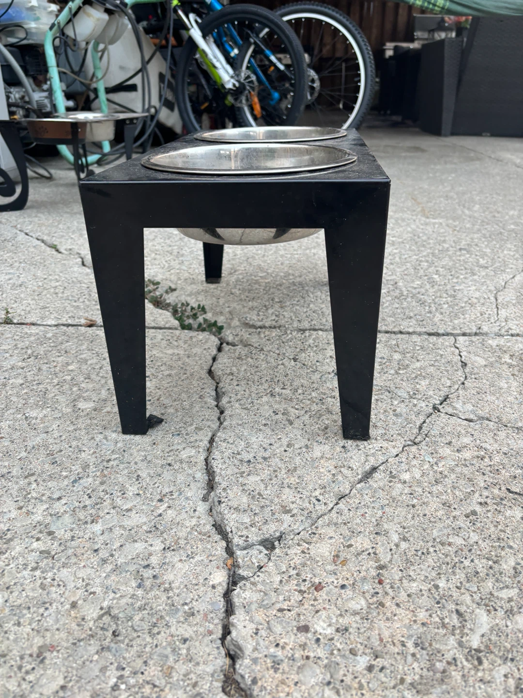 Raised Double Dog Bowl Stand - photo 3