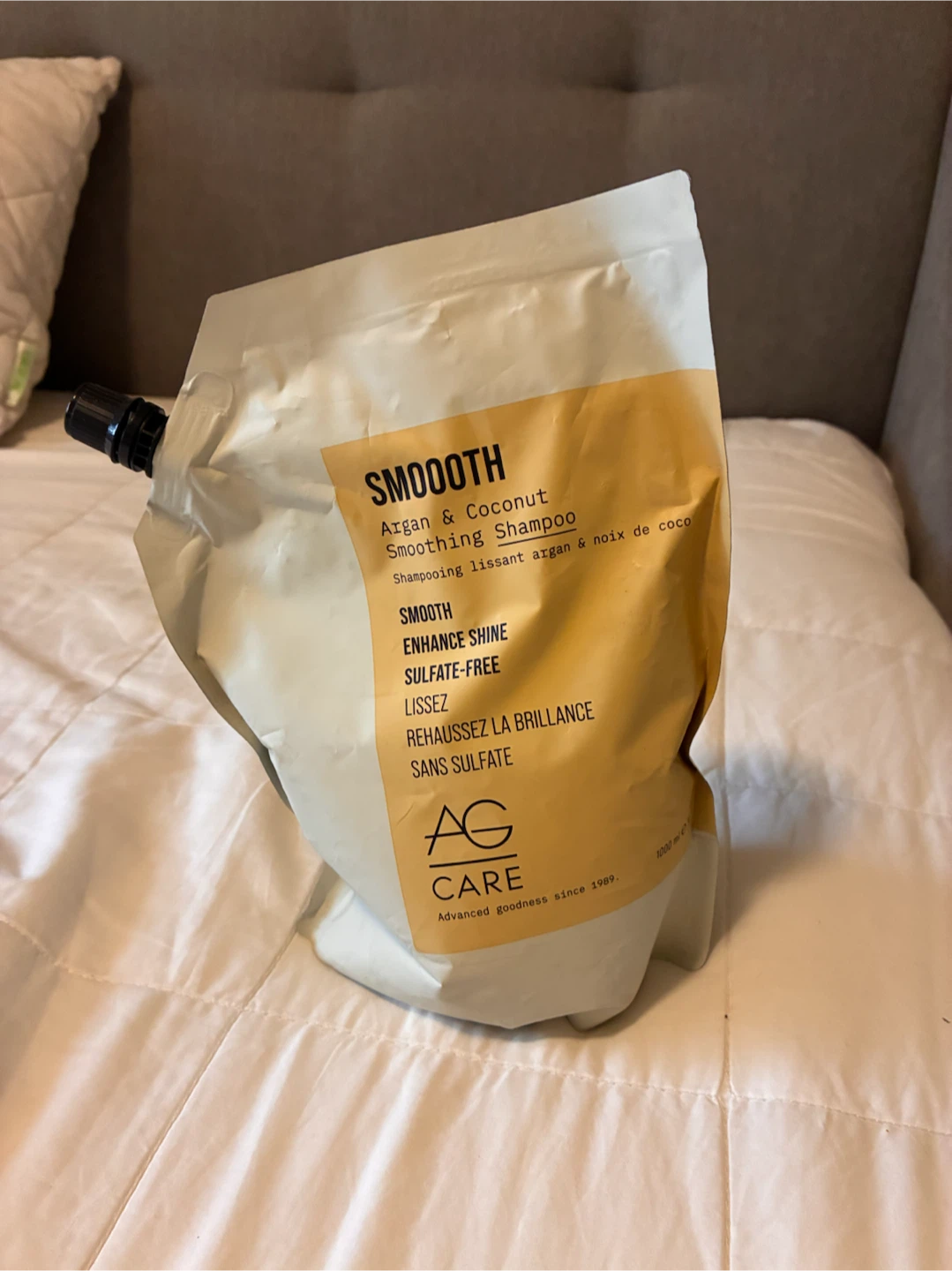 AG Care SMOOTH Argan & Coconut Smoothing Shampoo Refill