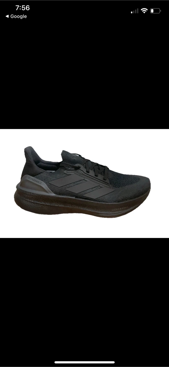 Adidas Ultraboost 5x Running Shoes - Black - Men's Size 10