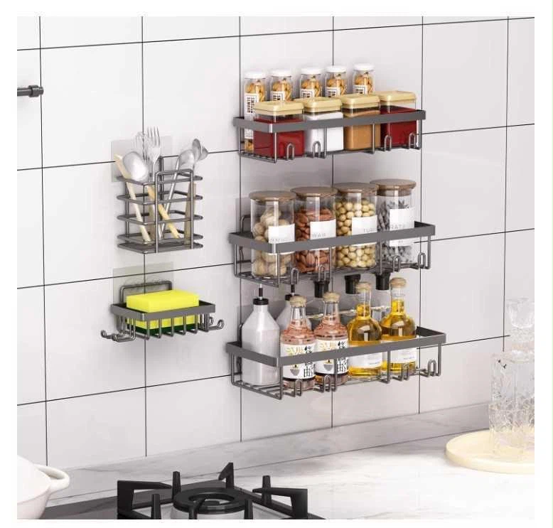 Adhesive Shower Caddy Shelving System - No Drilling Required - photo 3