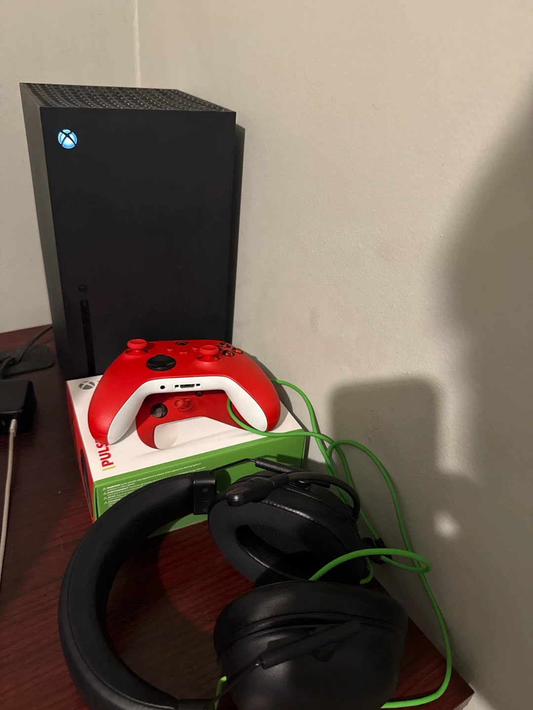 Xbox Series X Console with Controller and Headphones - photo 5
