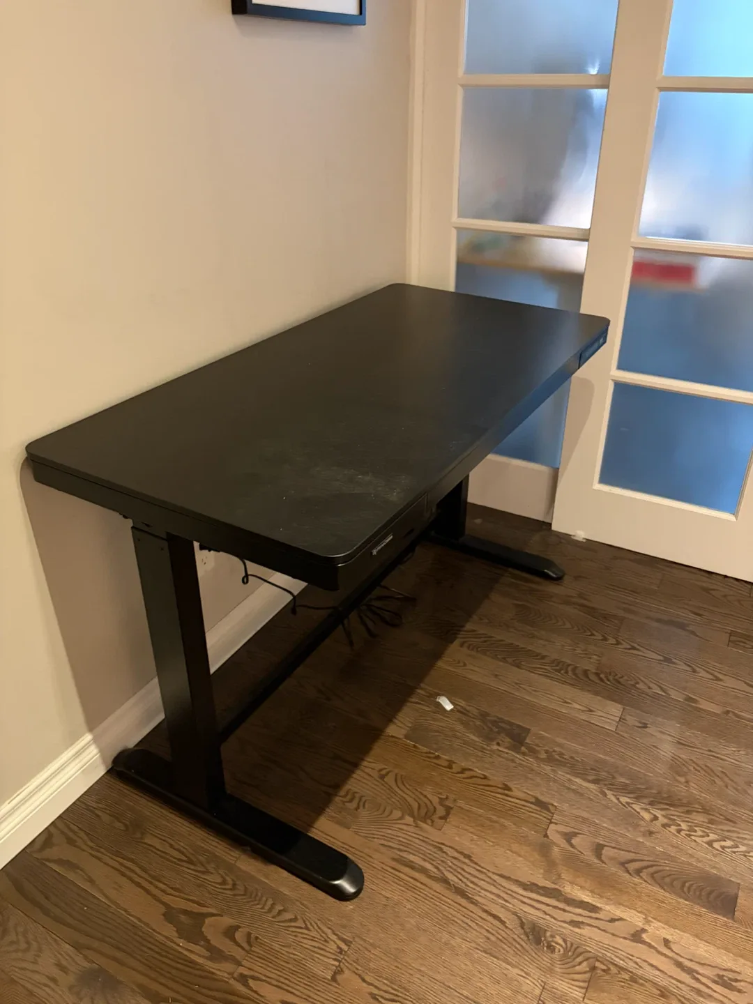 PrimeCables Black Standing Desk