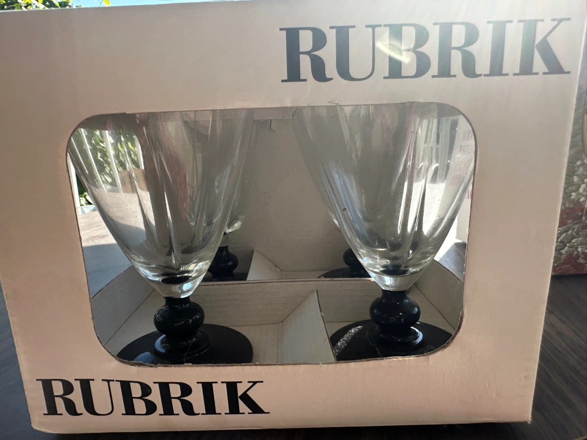 IKEA RUBRIK Red Wine Glasses - 32 cl (4 Pack)