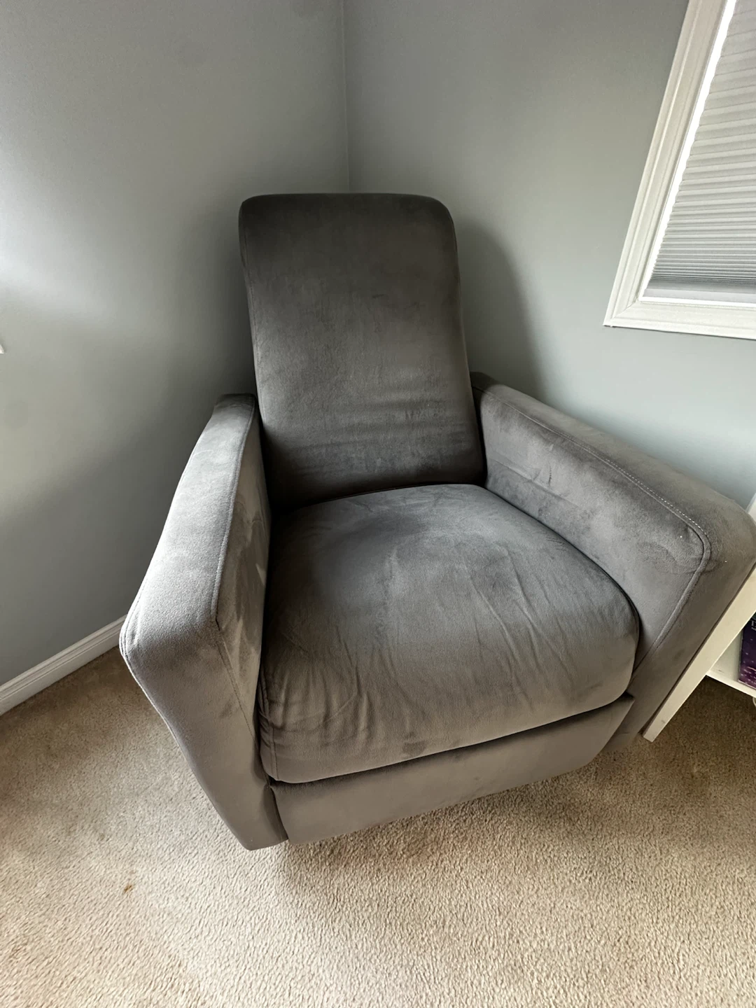 Grey Recliner Chair