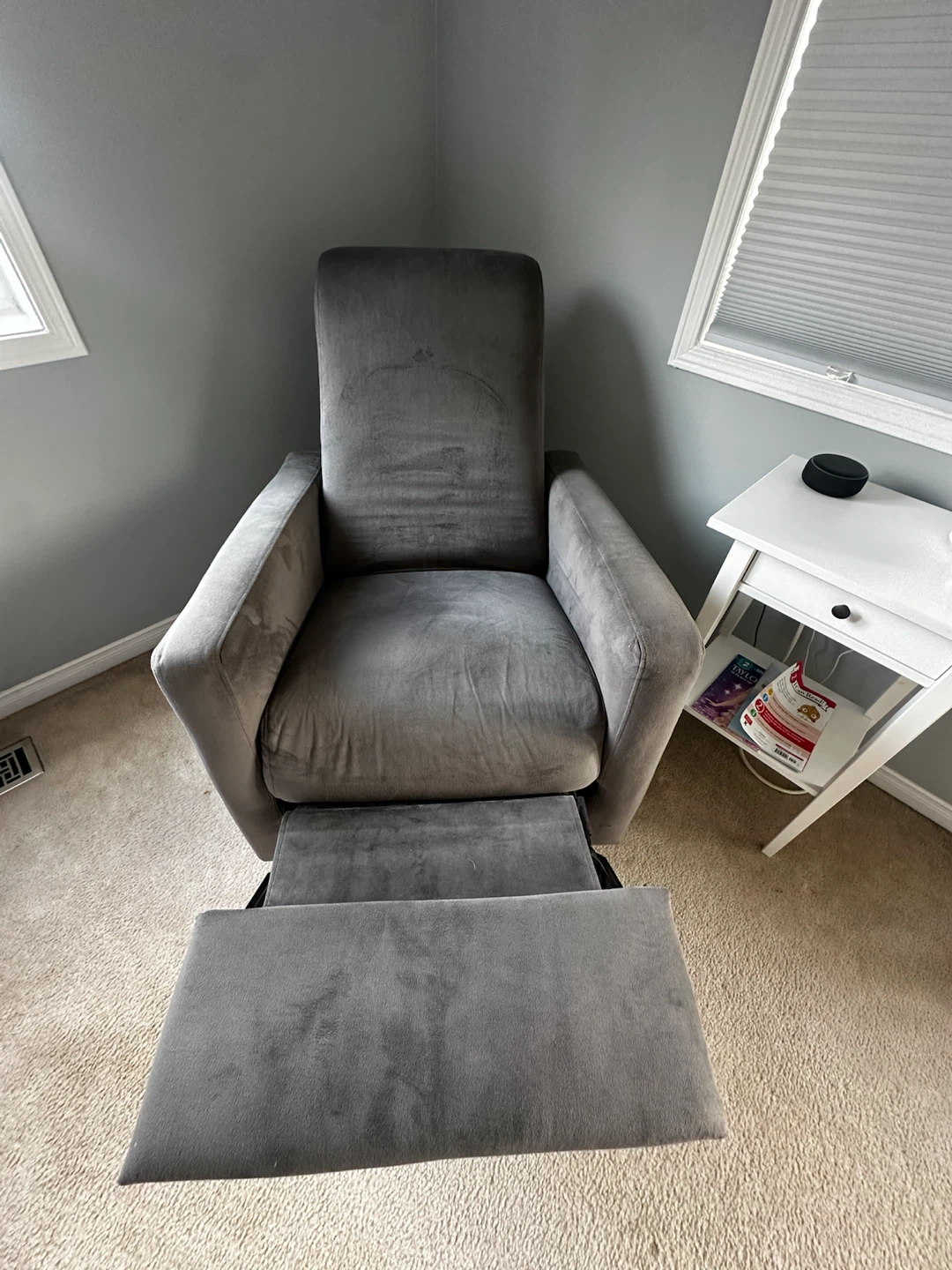 Grey Recliner Chair - photo 5