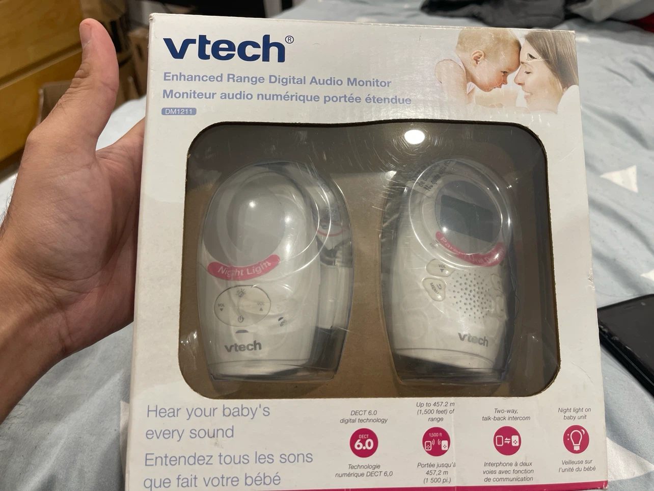 VTech DM1211 Enhanced Range Digital Audio Monitor