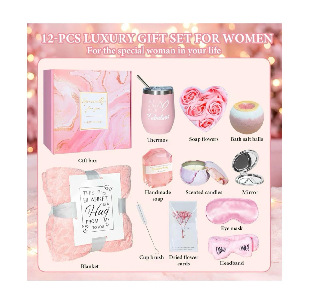Brand new Spa Gift Basket,11pcs care package - photo 5