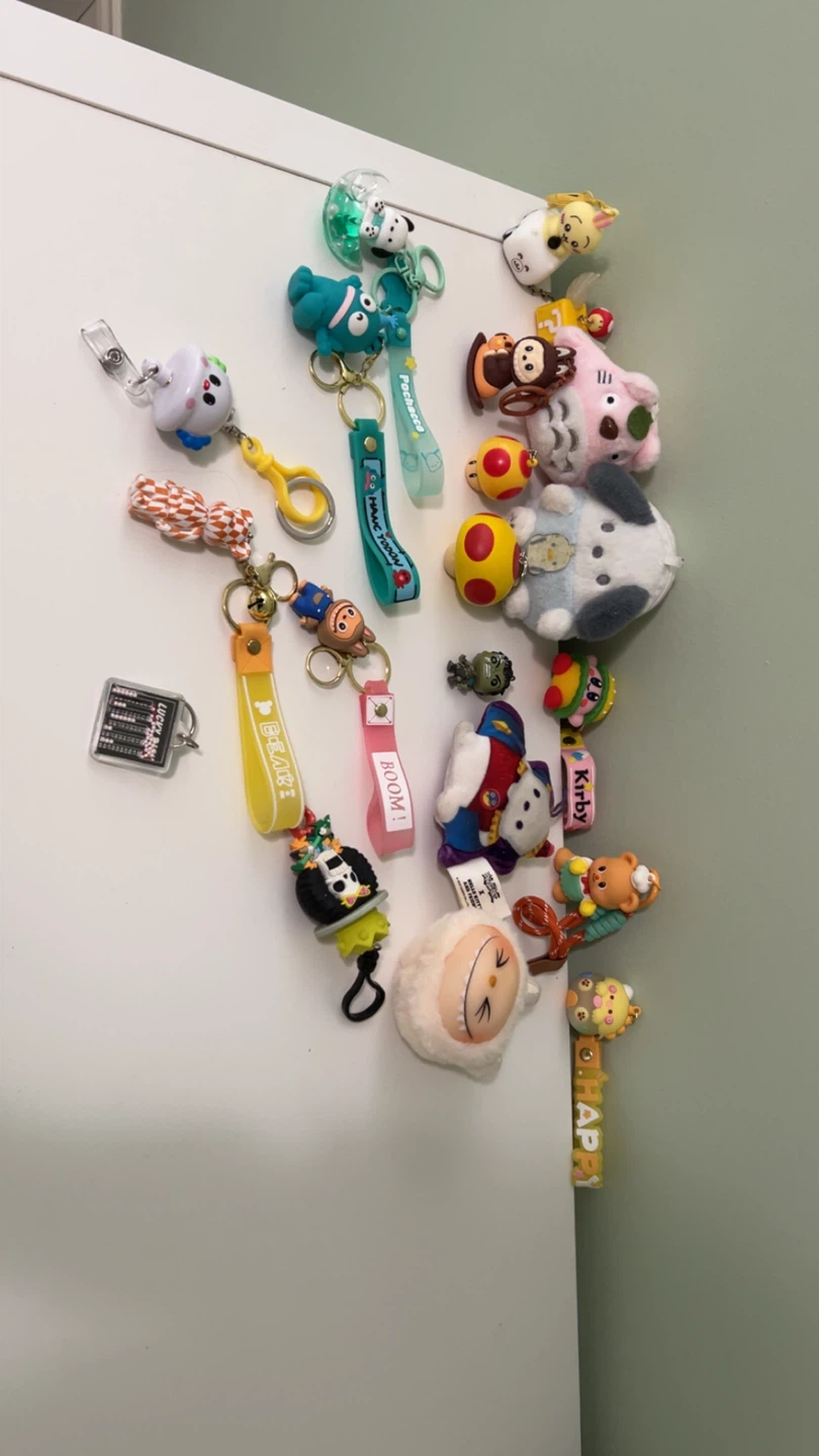 Various Anime and Cartoon Keychains