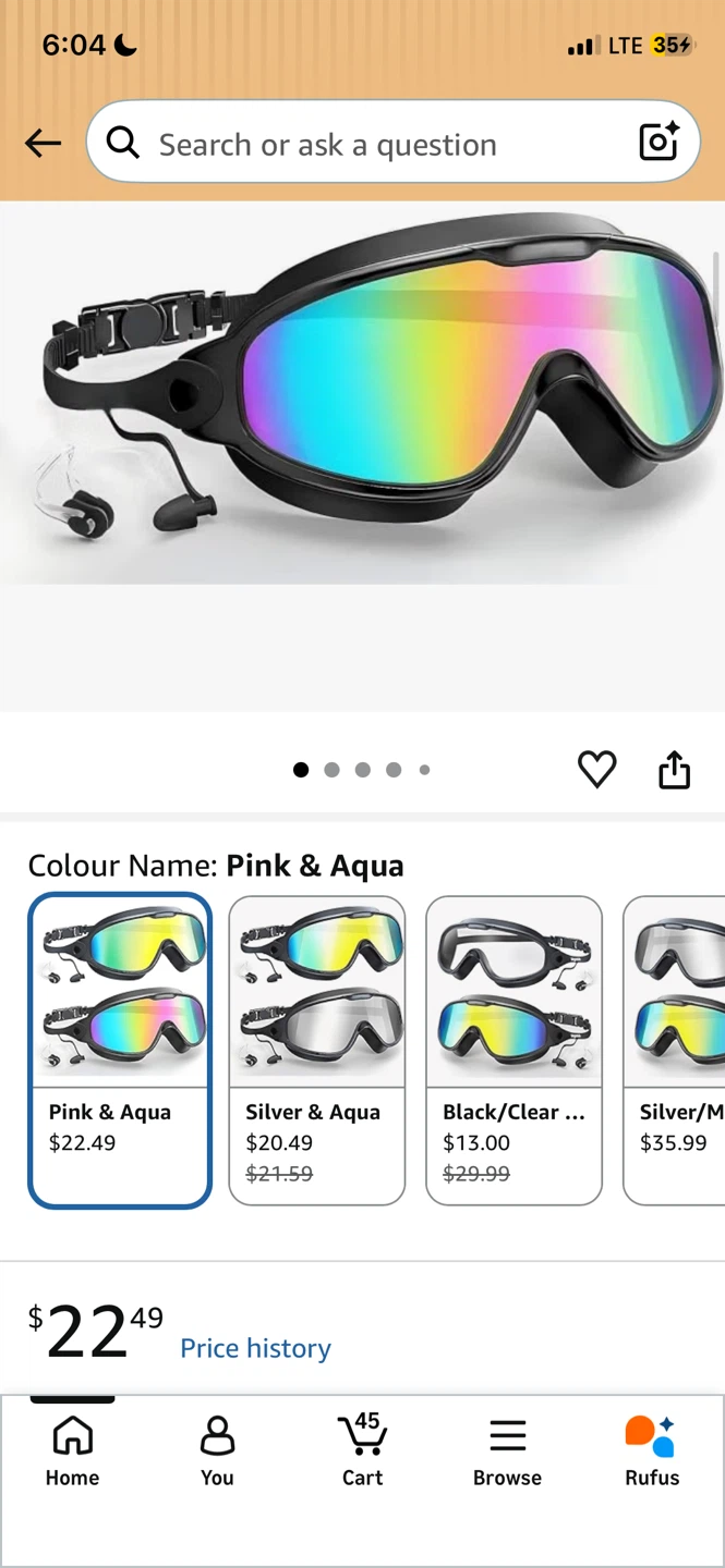 VegoVia Swimming Goggles - photo 4