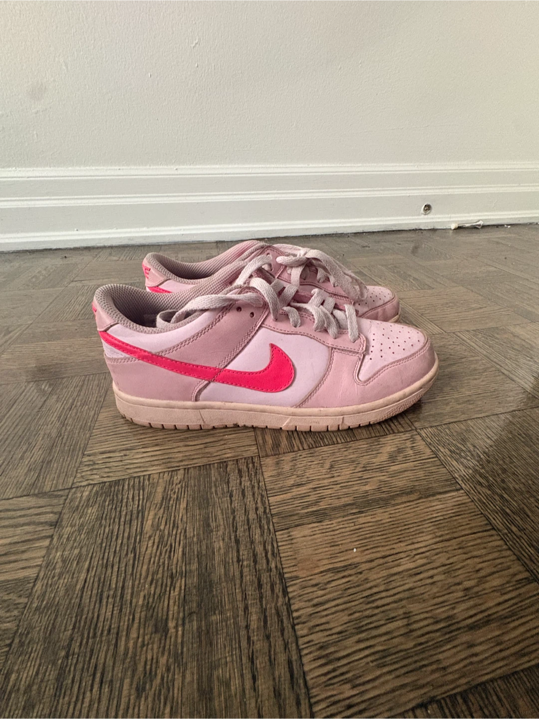 Pink Nike Dunk Low