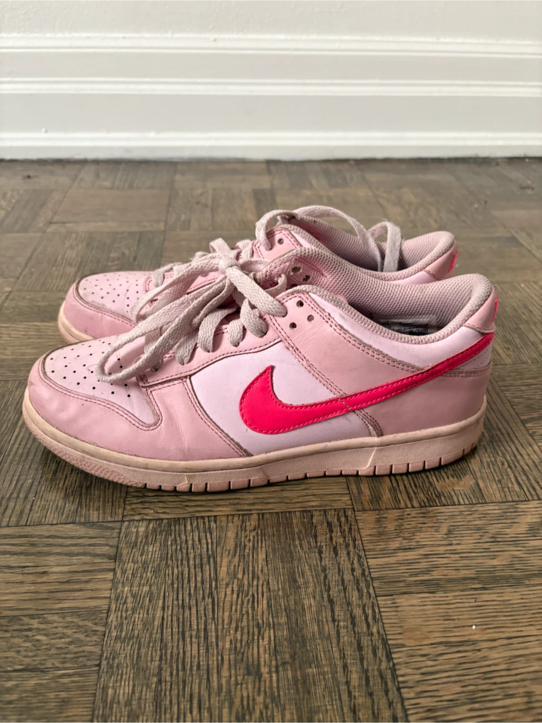 Pink Nike Dunk Low - photo 3