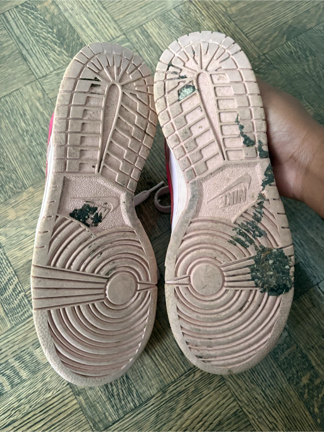 Pink Nike Dunk Low - photo 5