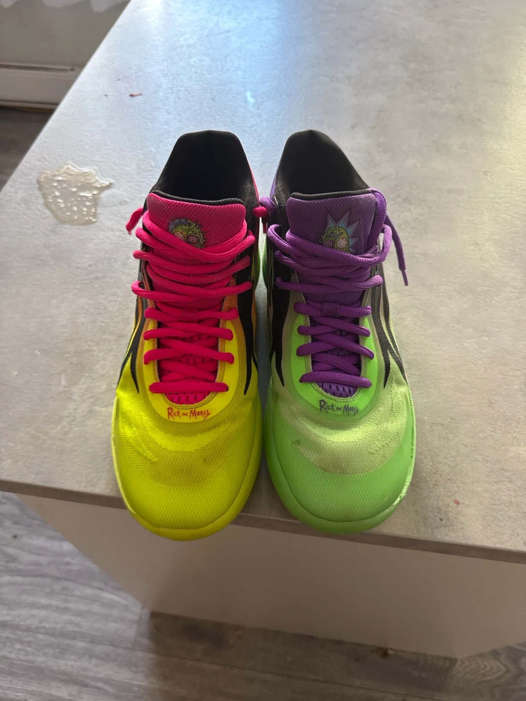 Puma Rick and Morty Basketball Shoes
