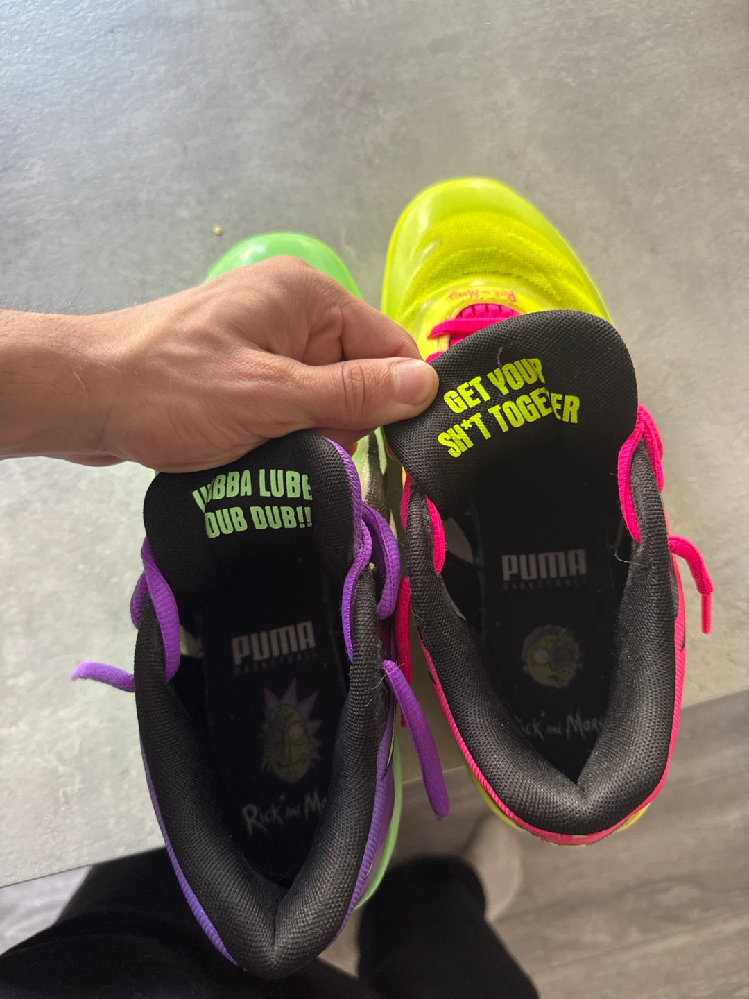 Puma Rick and Morty Basketball Shoes - photo 2
