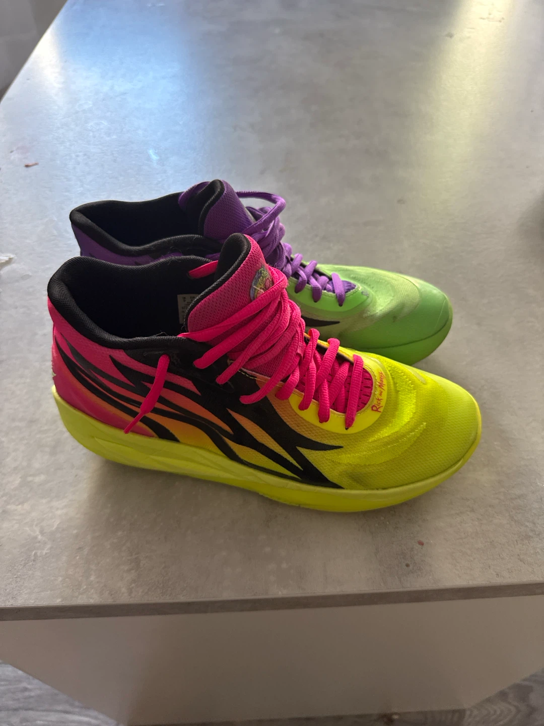 Puma Rick and Morty Basketball Shoes - photo 3