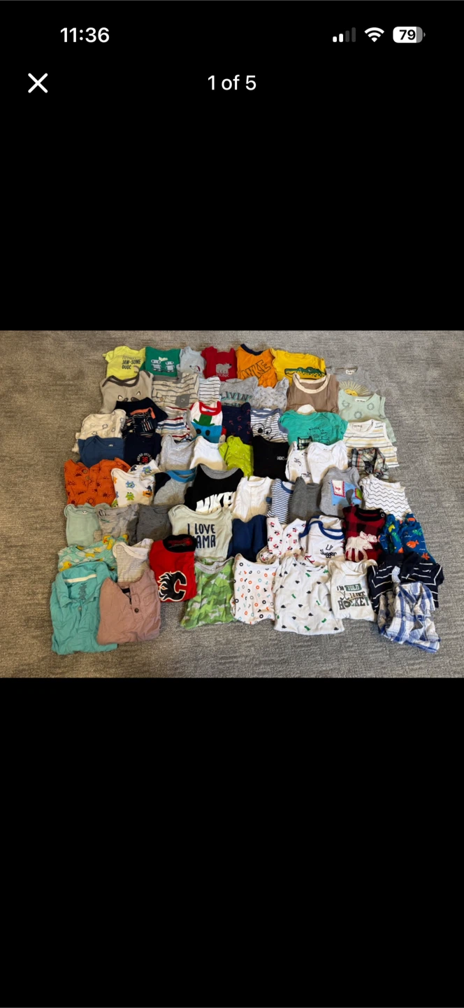 Boys clothes O to 12 months clothes 45 - photo 3