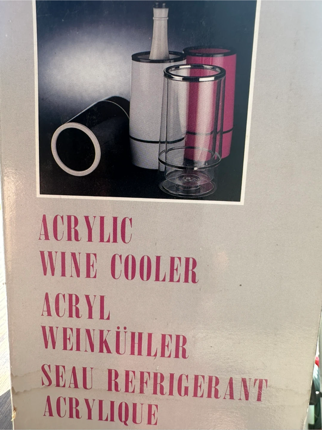 Acrylic Wine Cooler - photo 2