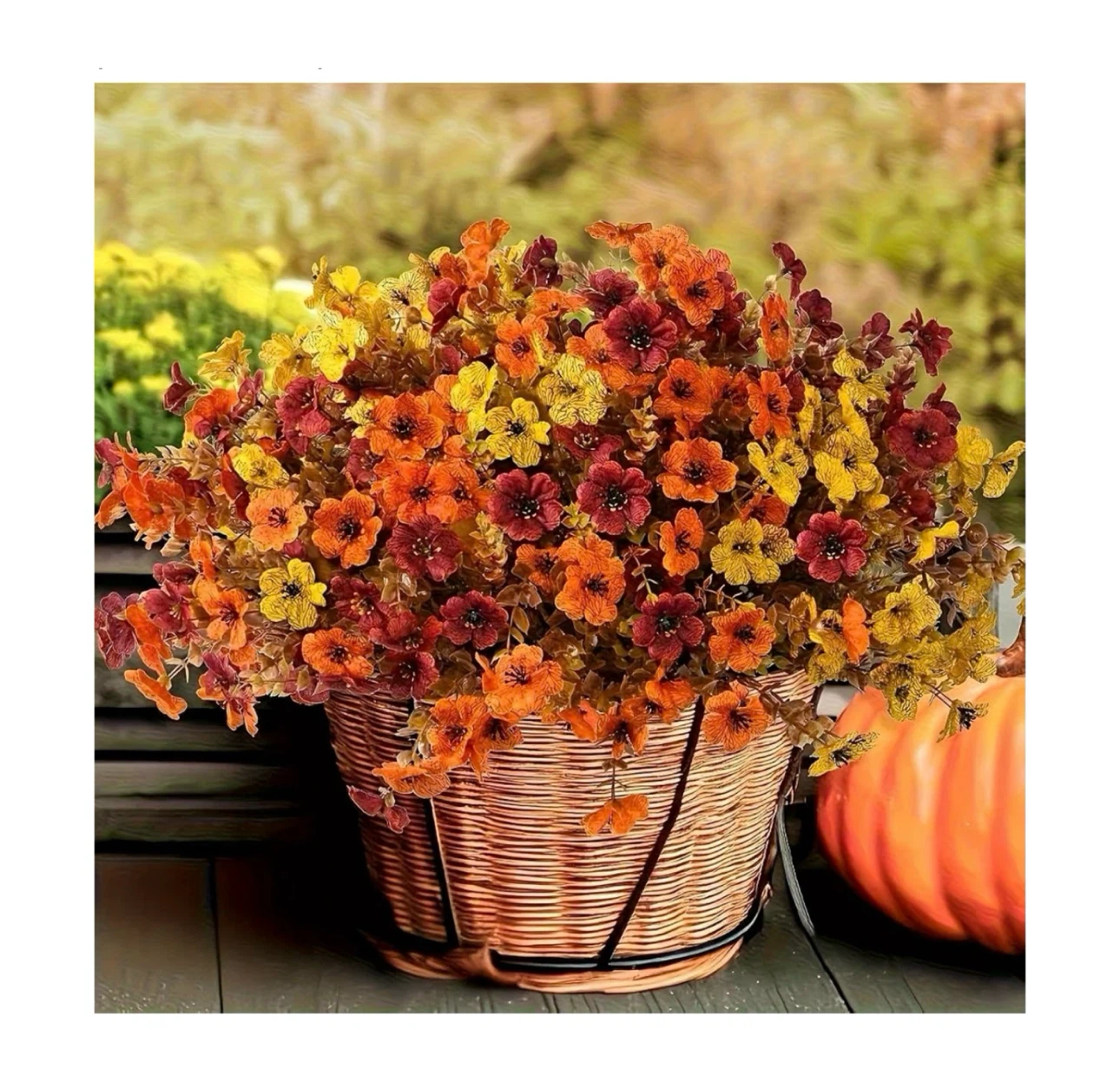 Brand new 20 Pcs Artificial Flowers for Outdoors - photo 3