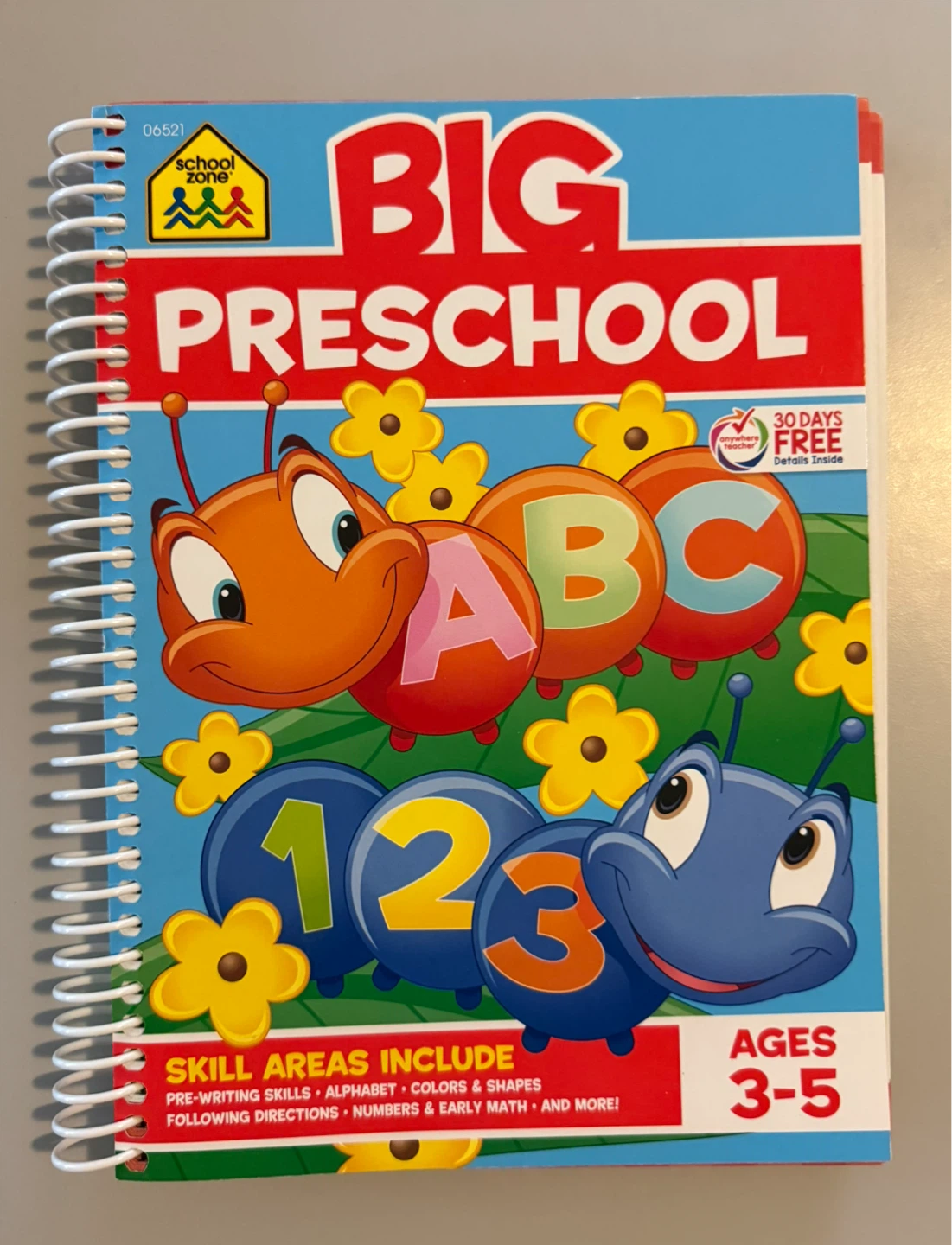 School Zone Big Preschool Workbook