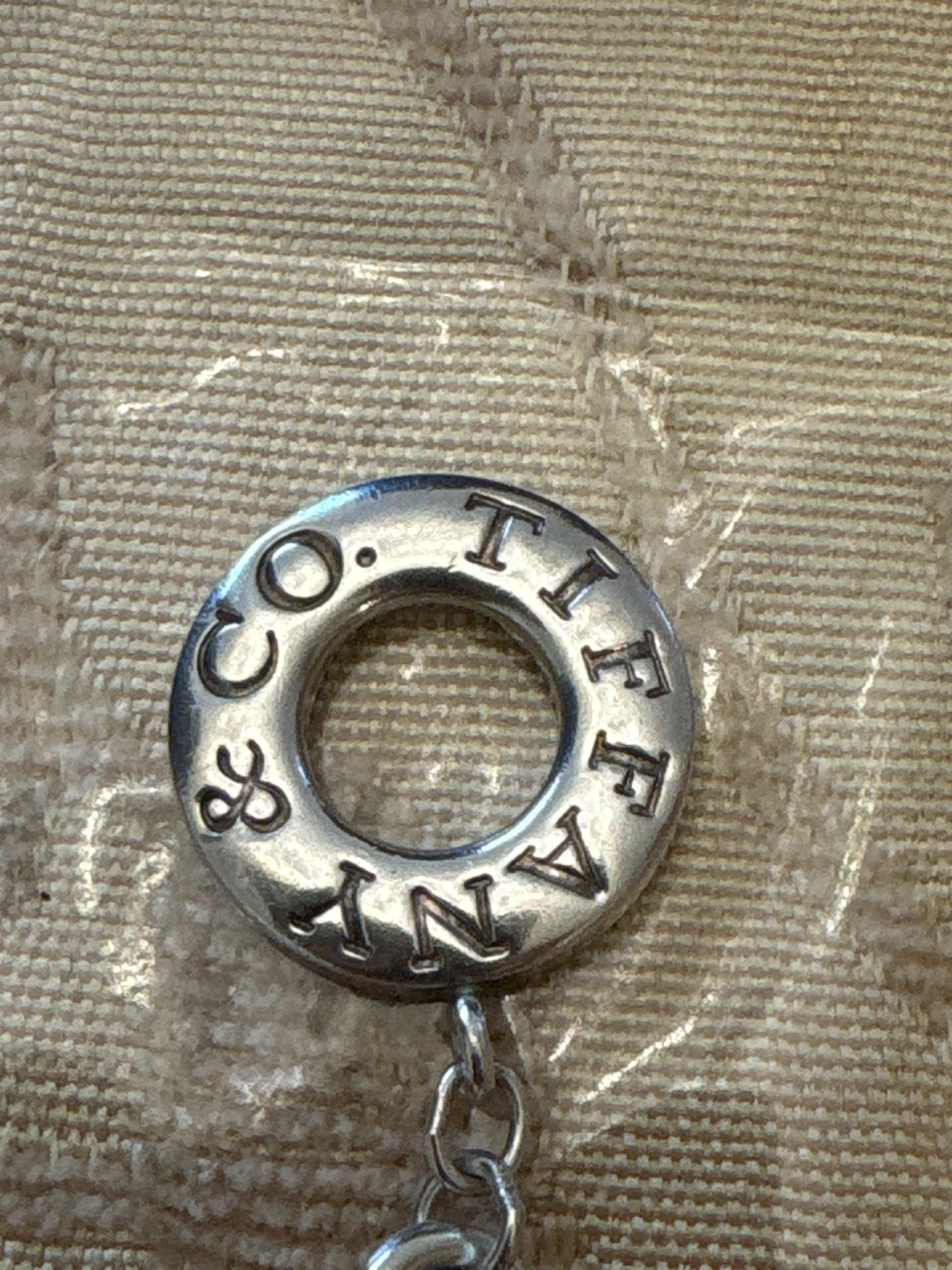 Tiffany & Co. Sterling Silver Lock Charm Necklace - photo 3
