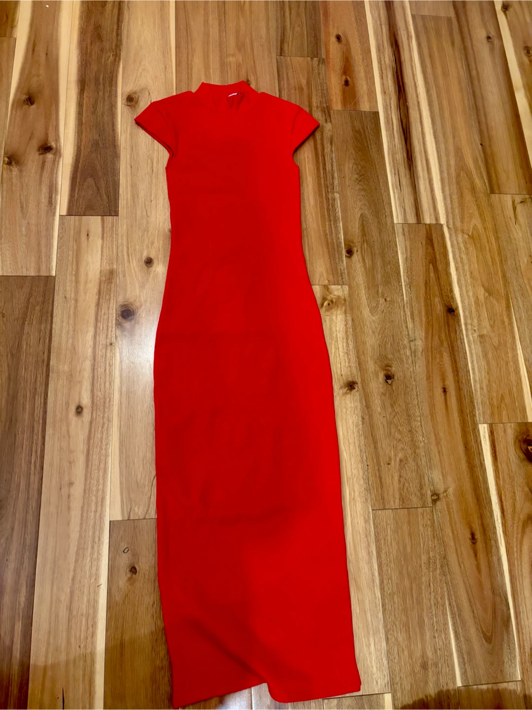 Zara Red Bodycon Dress Size S