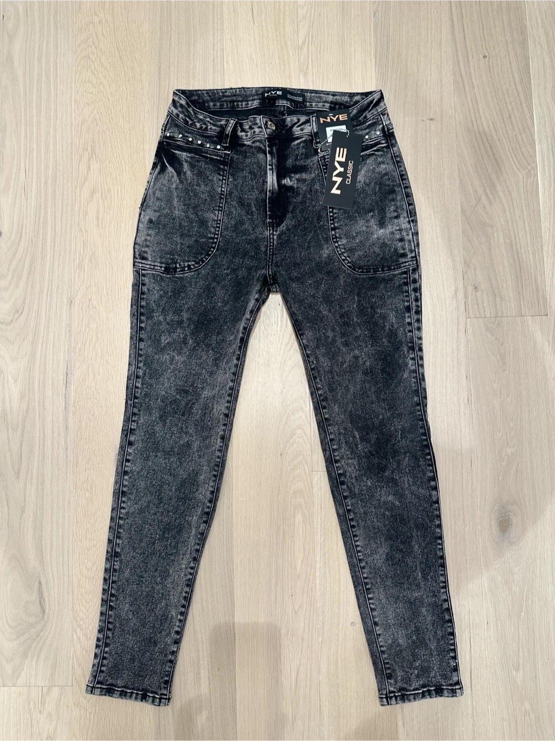 NYE Classic Acid Wash Skinny Jeans - photo 3
