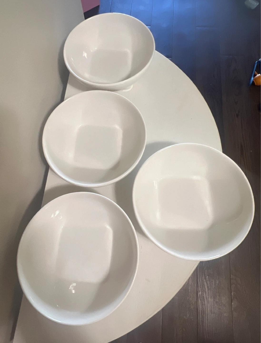 Oneida Chef's Table White Porcelain Soup / Salad Bowls Set - photo 2