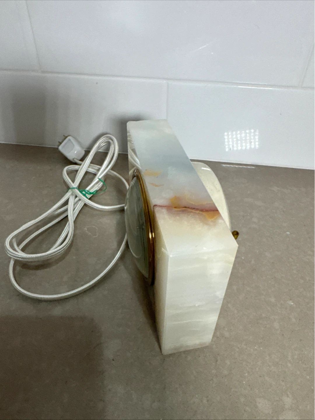 General Electric Onyx Mantle Clock - photo 4