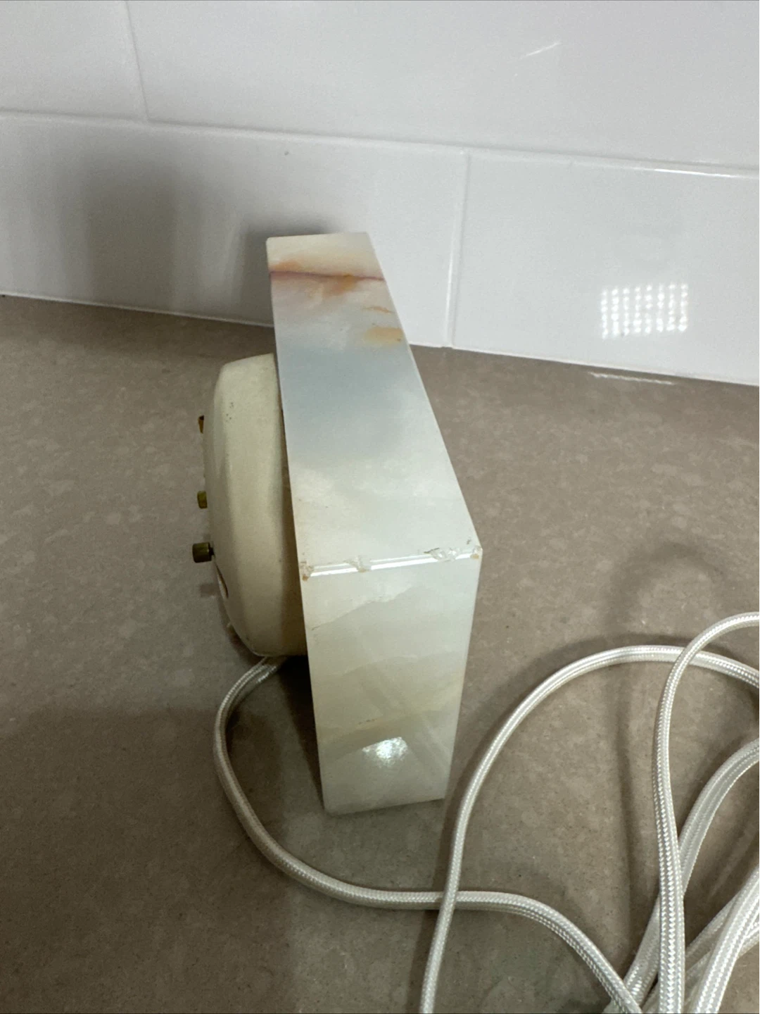 General Electric Onyx Mantle Clock - photo 5