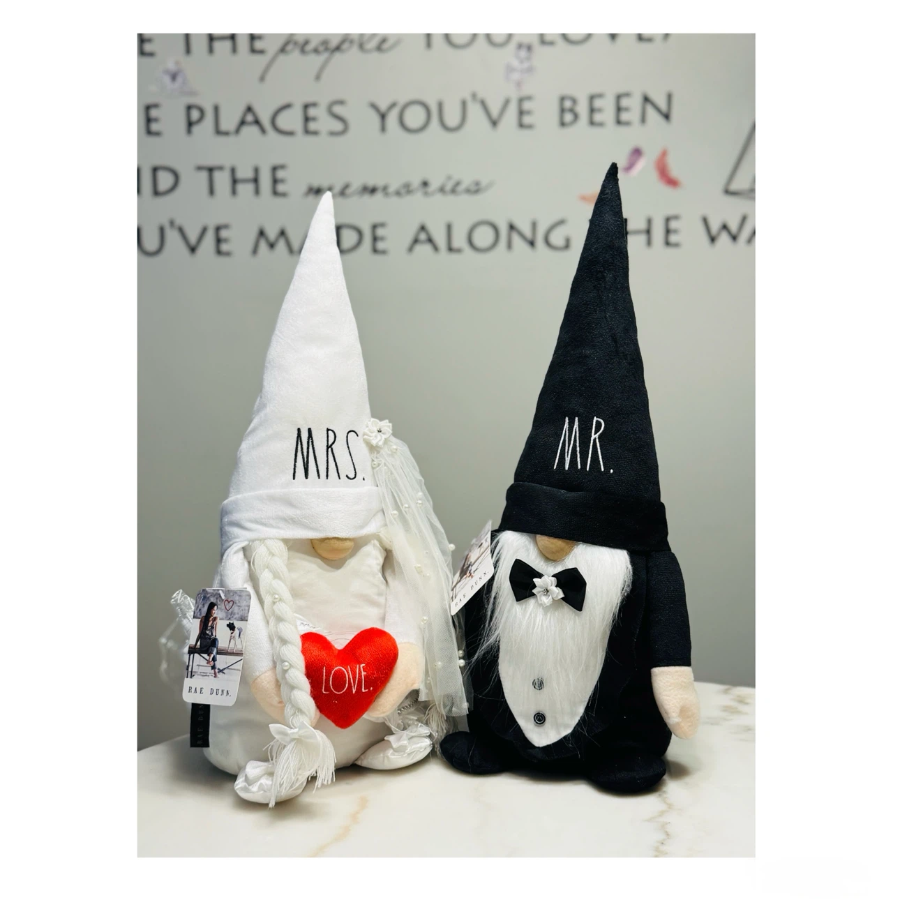 Brand new 22” Wedding Gnomes-Ray Dunn Bridal “His & Hers”