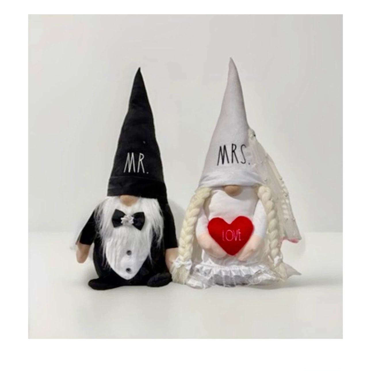 Brand new 22” Wedding Gnomes-Ray Dunn Bridal “His & Hers” - photo 3