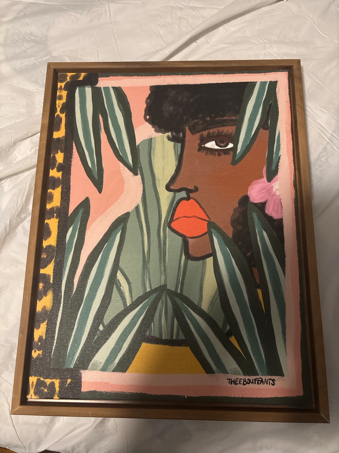 Thee Bouffants Framed Art Print