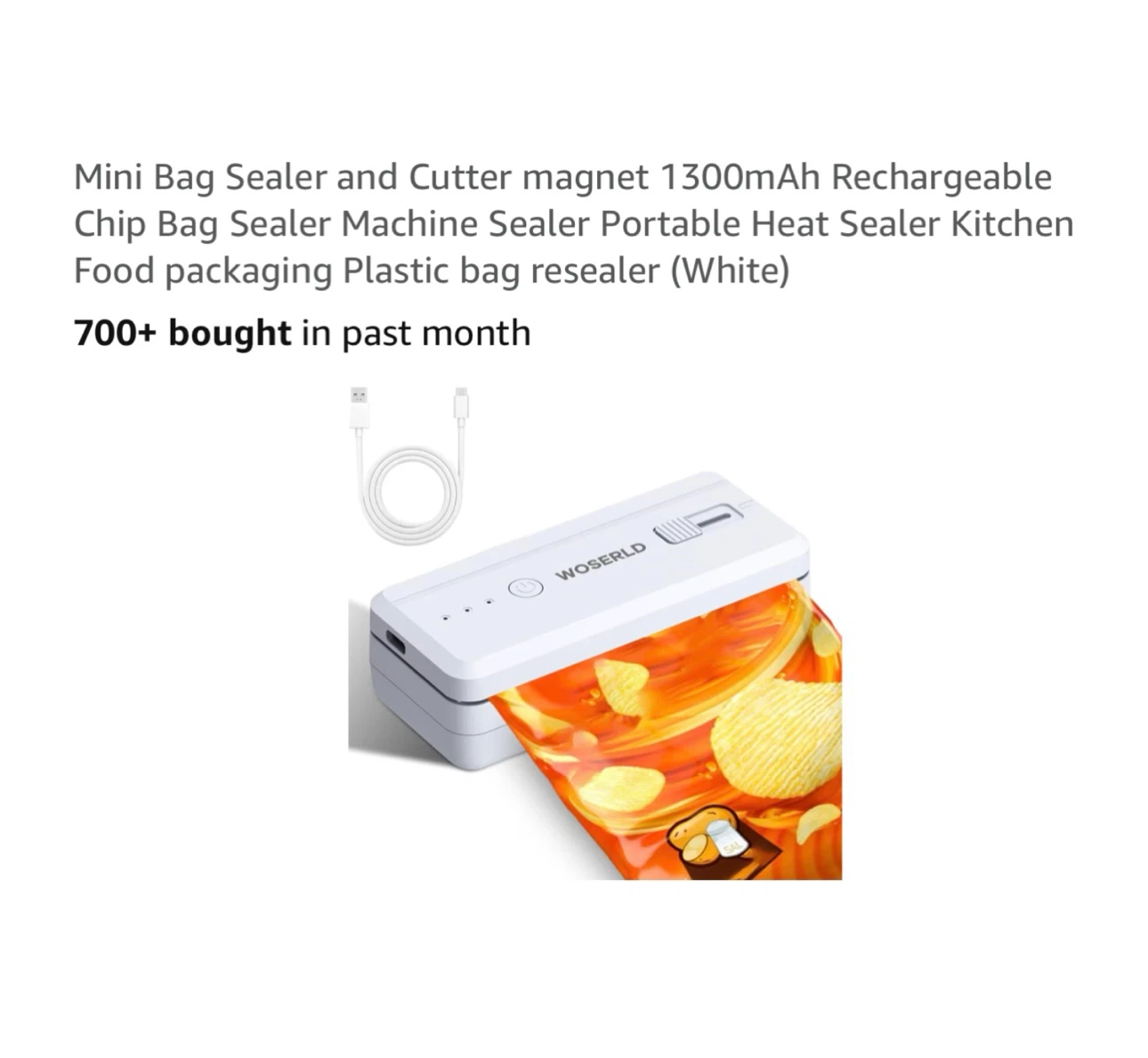 Brand new Mini Bag Sealer and Cutter magnet