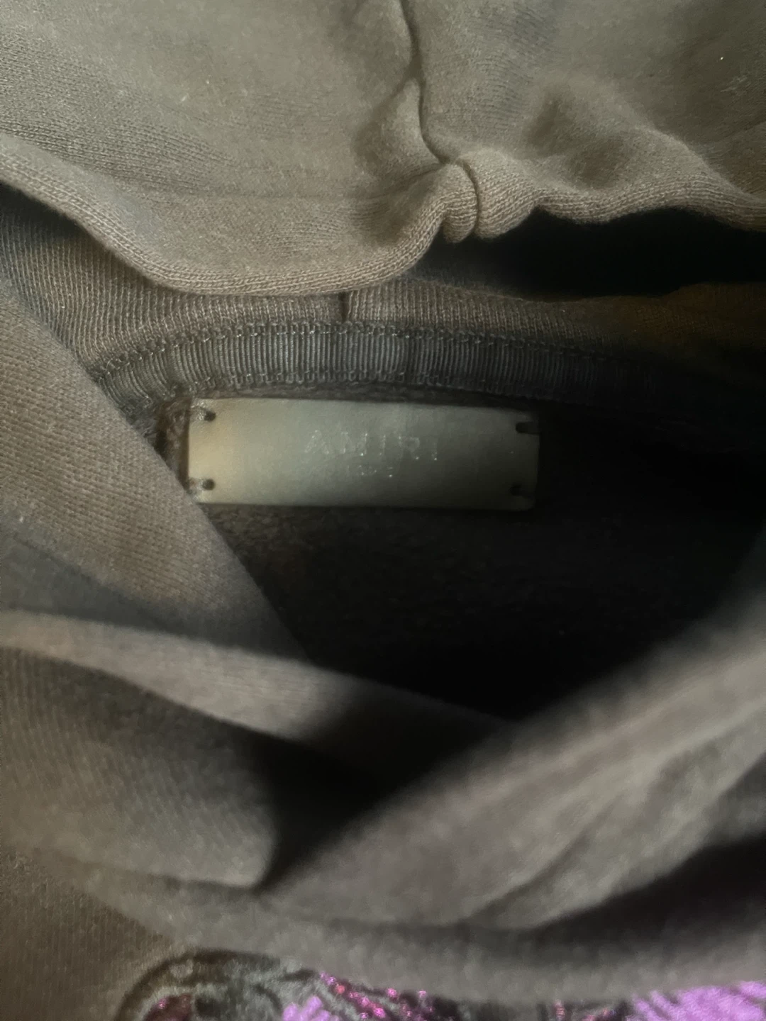 Amiri Poison cobra embroidered hoodie - photo 5