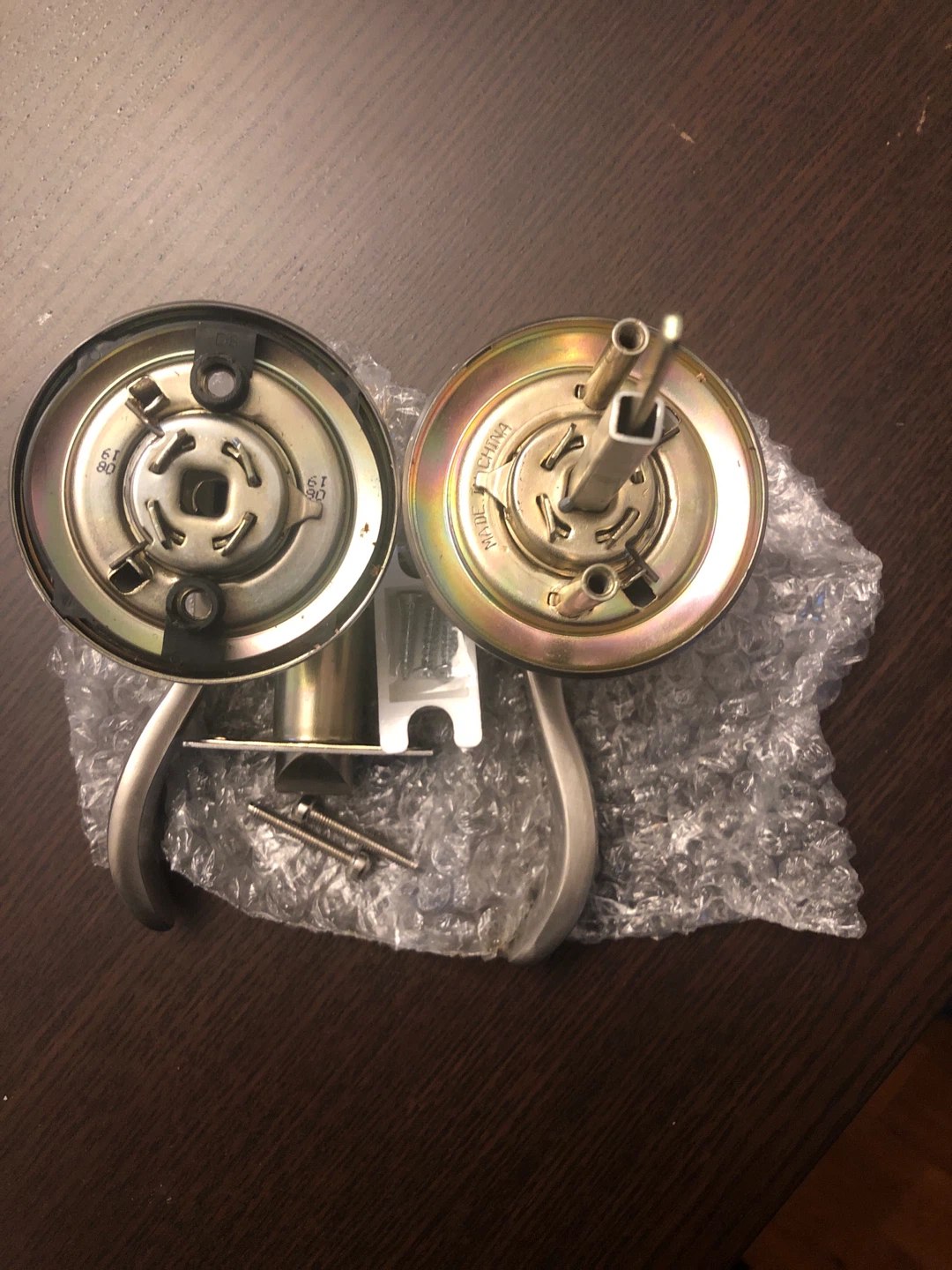 Brushed Nickel Door Lever Set - photo 4