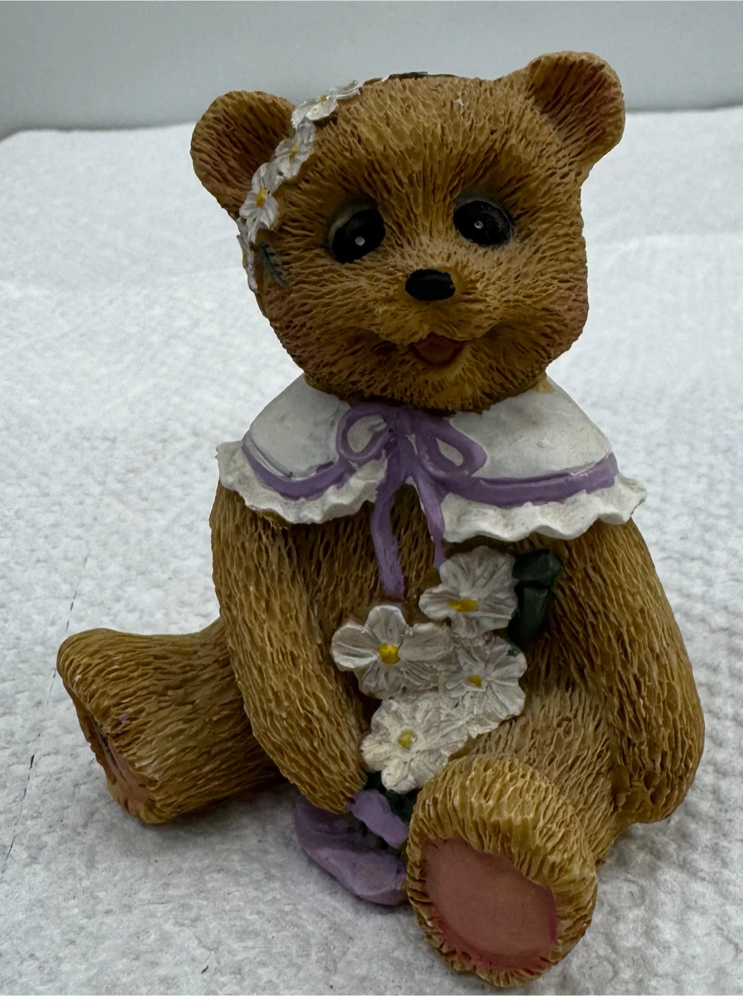Vintage Lot of 9 Cherished Teddies Resin Figurines Collection