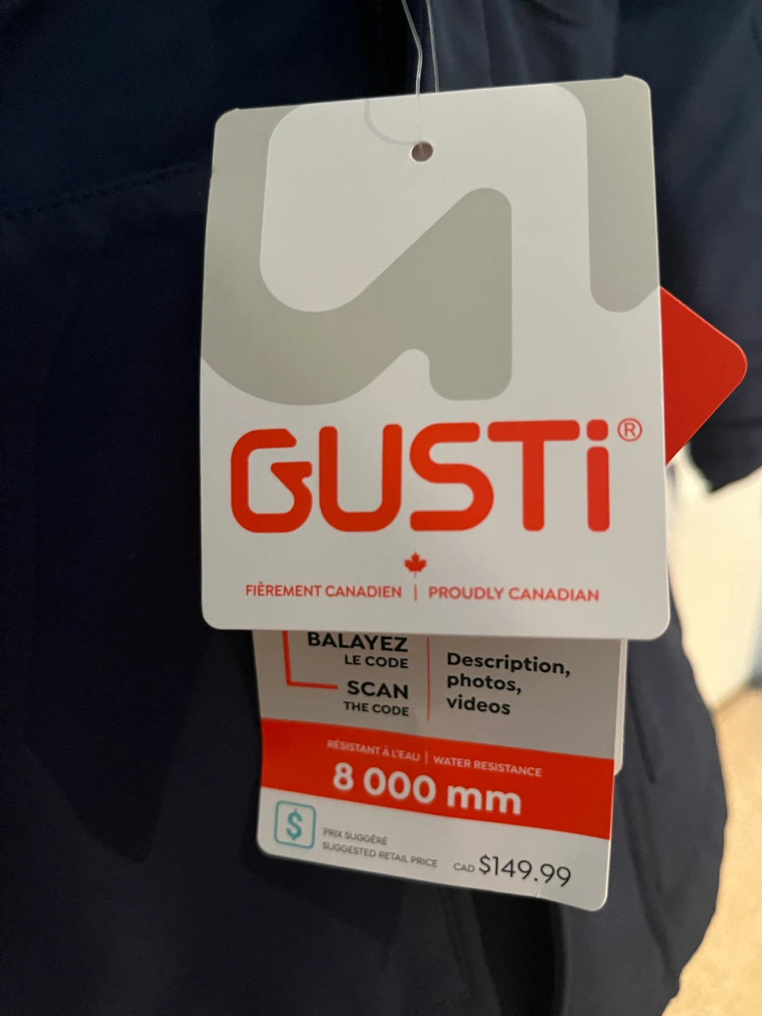 Gusti Boys Navy Winter Jacket - photo 2