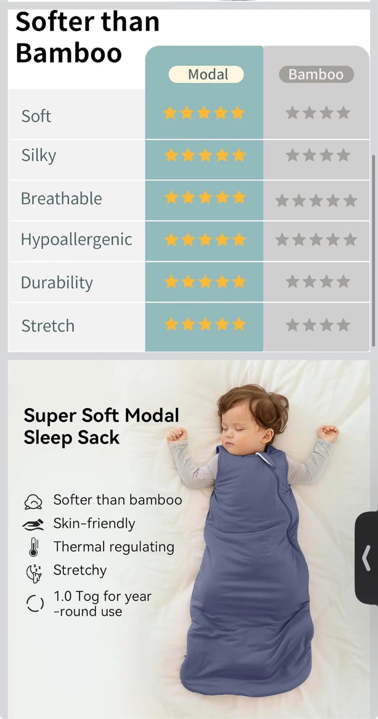 Bubble Panda Baby Sleep Sack 1.0 Tog - photo 3
