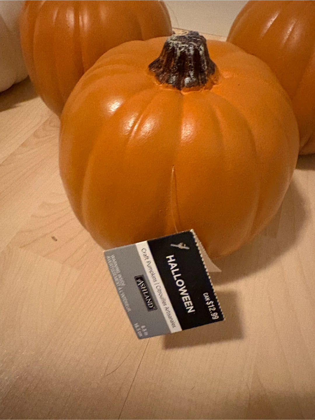 Fall & Halloween Craft Pumpkins Set - 5 Pieces - photo 4