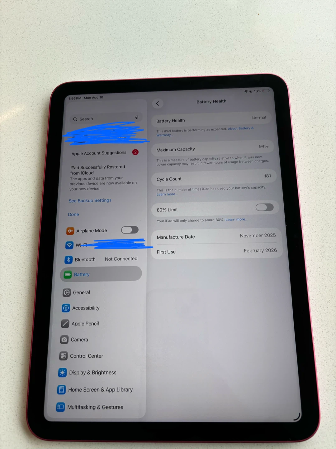 Apple iPad A16 (Pink) - photo 2