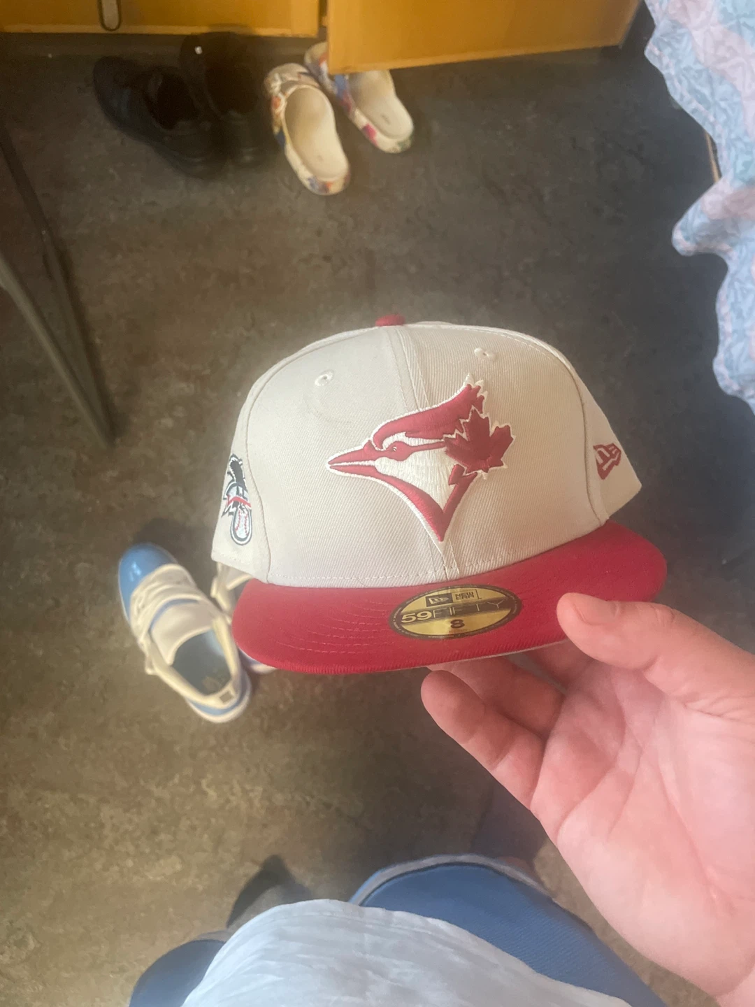 New Era Toronto Blue Jays 59FIFTY Fitted Hat Size 8