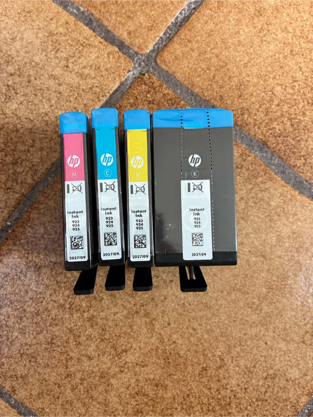 HP Instant Ink Cartridges - Magenta, Cyan, Yellow, Black