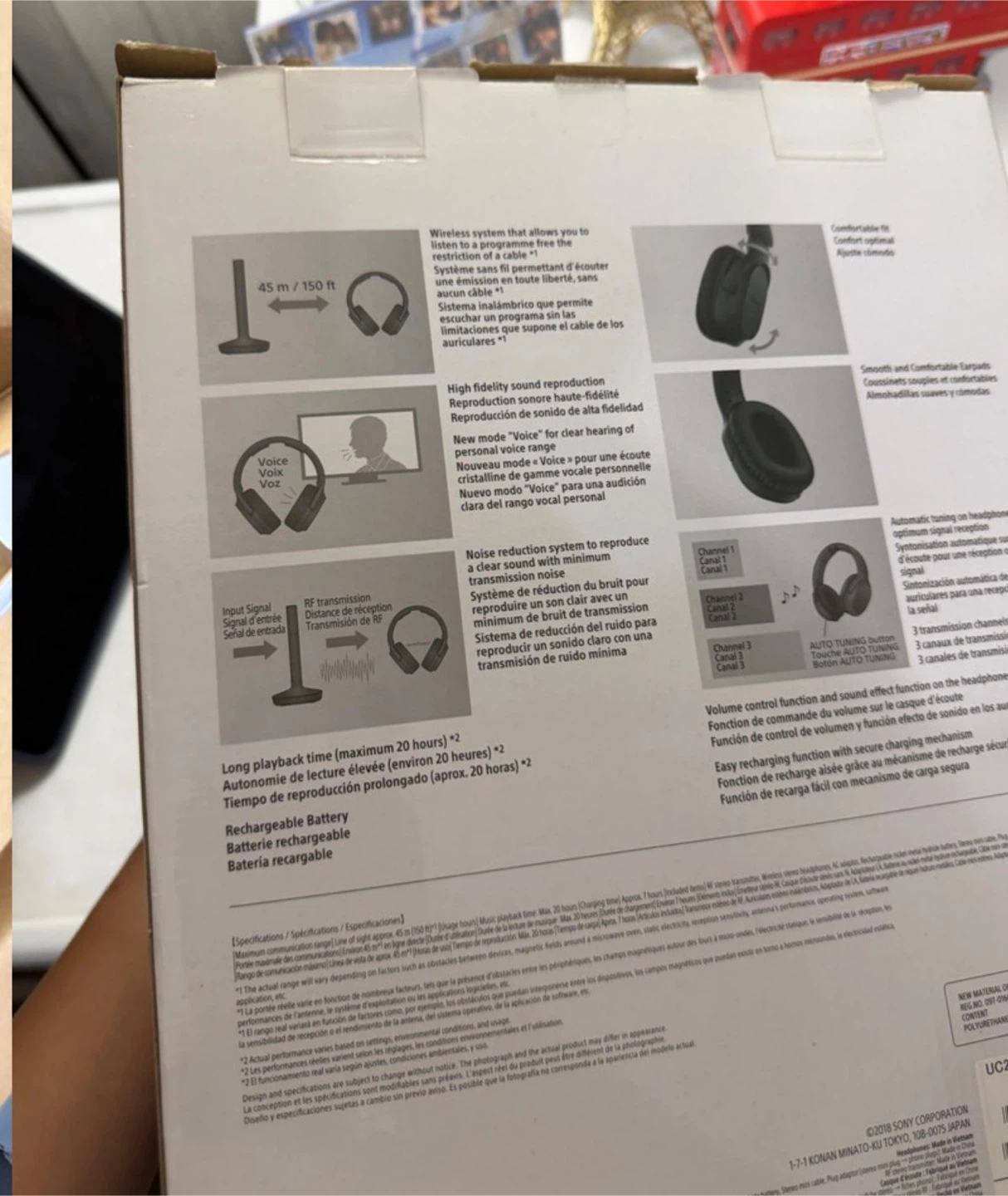 Sony WH-RF400 Wireless Stereo Headphone System - photo 4