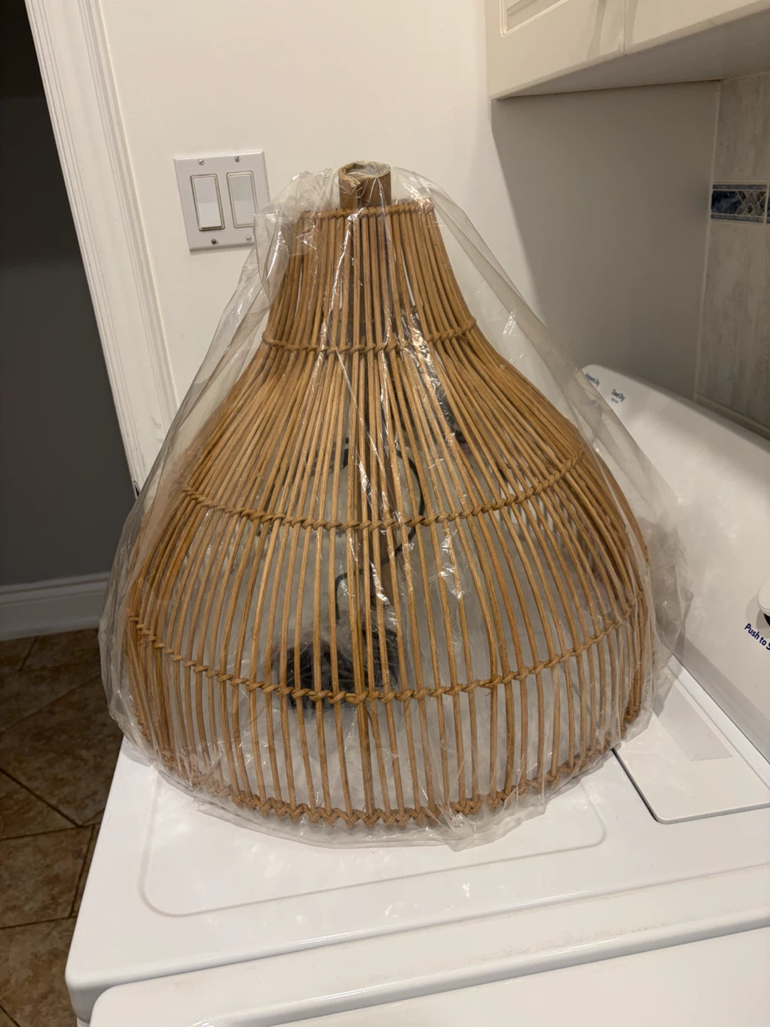 Rattan / bamboo Pendant Light Shade/ chandelier