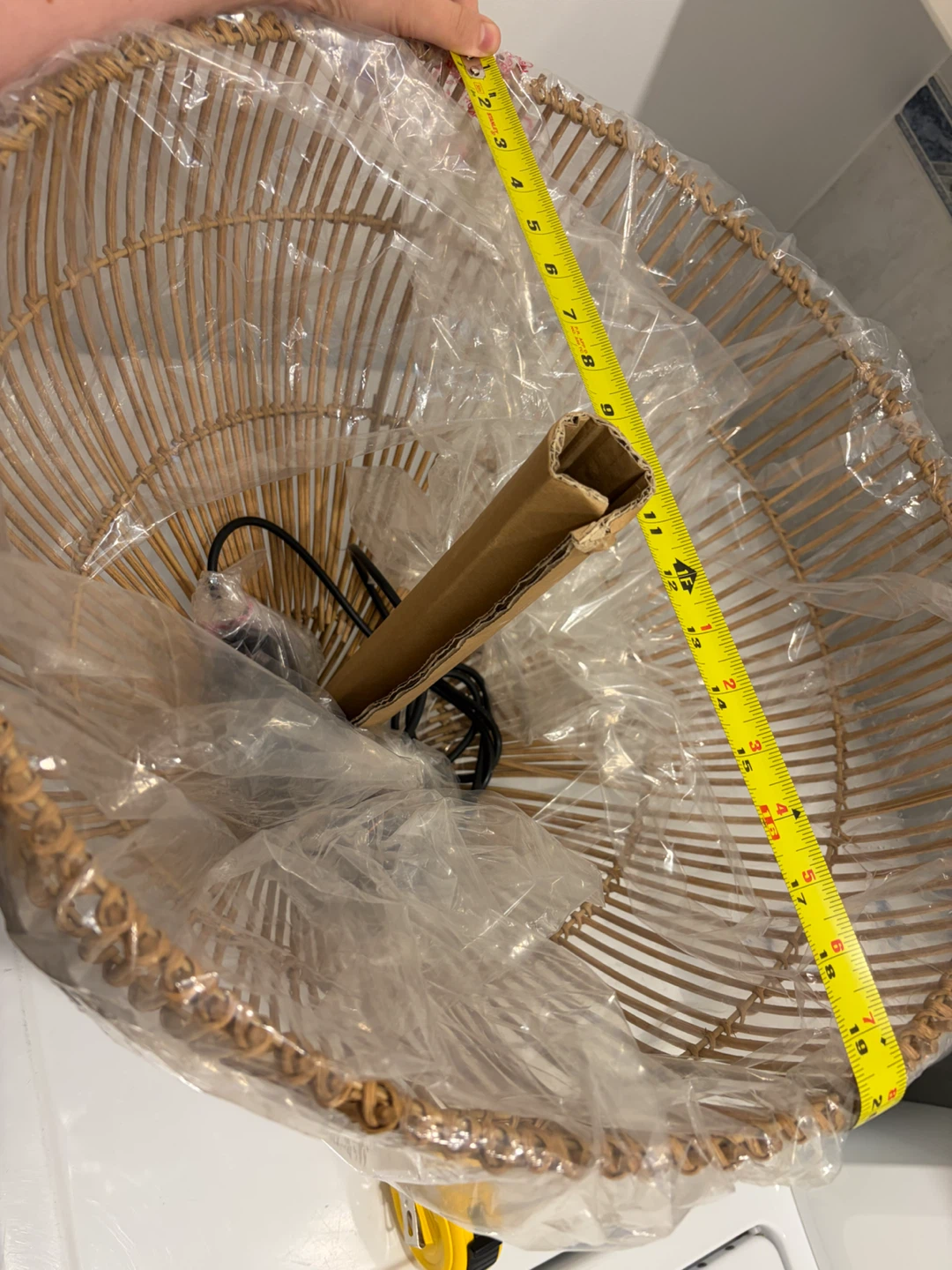 Rattan / bamboo Pendant Light Shade/ chandelier - photo 2