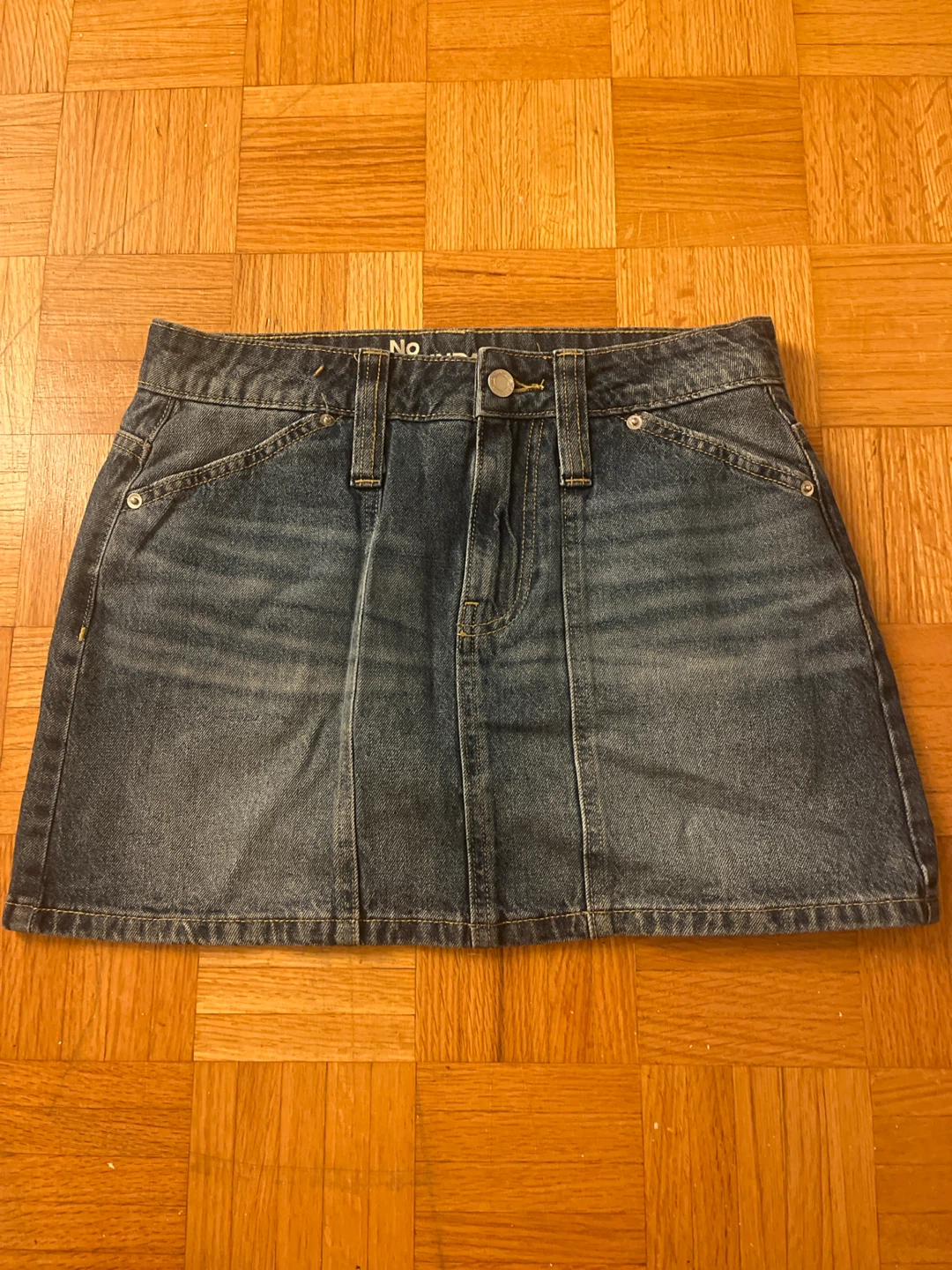 Blue Denim Skirt